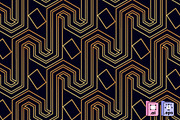 Art Deco Pattern Design, a Decorative Illustration by MISS CHATZ (Thumbnail 2 of 3)