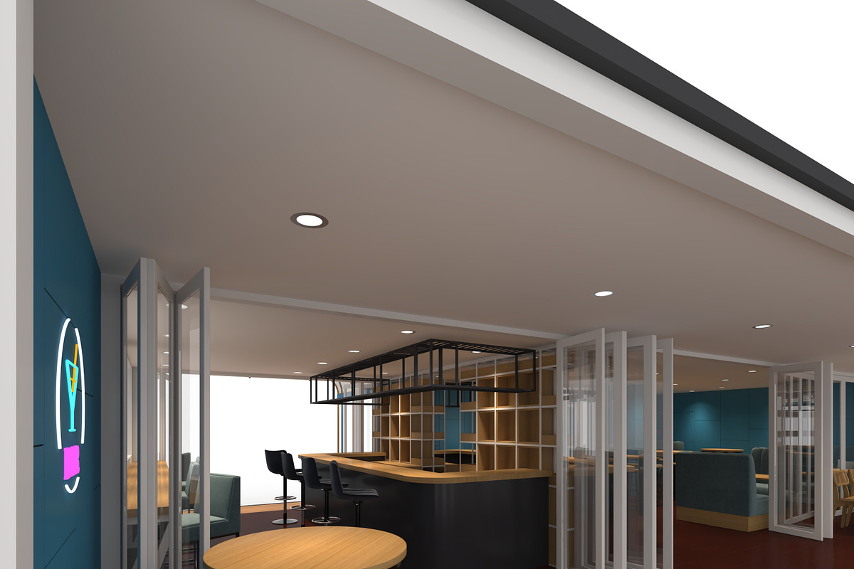 3D Model Container Bar 2, an Architecture 3D Model by SR 3D Visual (Photo 15 of 24)