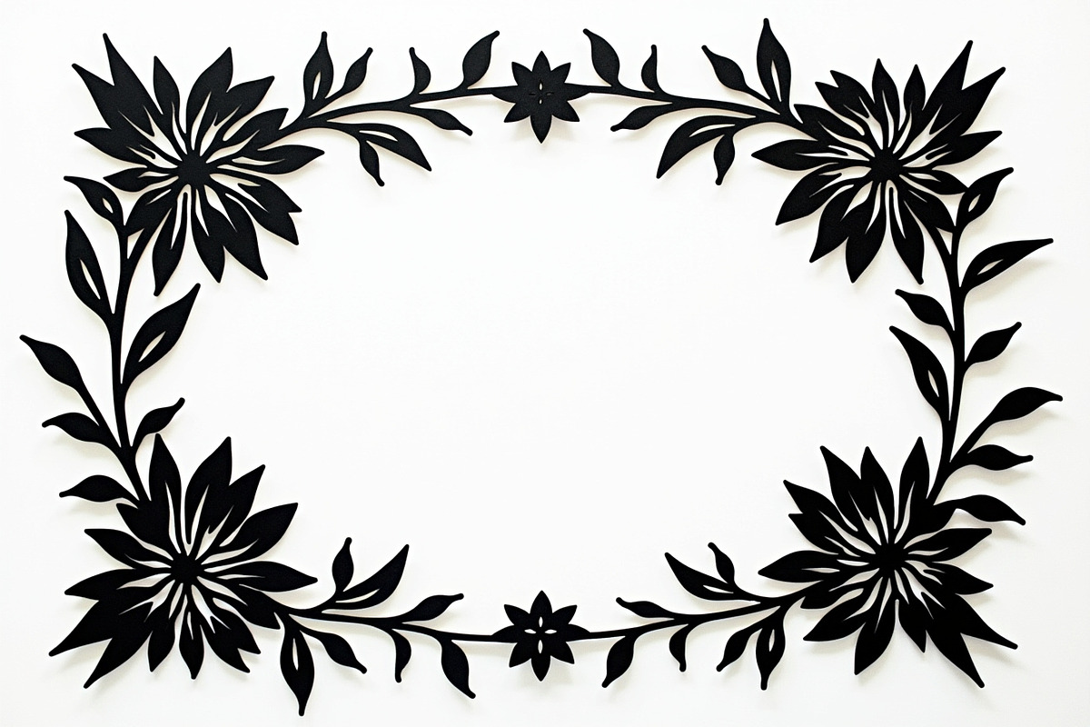 Vintage Laser Cut Frame, an Illustration by hafijul (Photo 6 of 9)