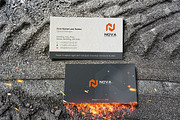 nova business card, a Business Card Template by Indigo Graphic Shop (Thumbnail 3 of 4)