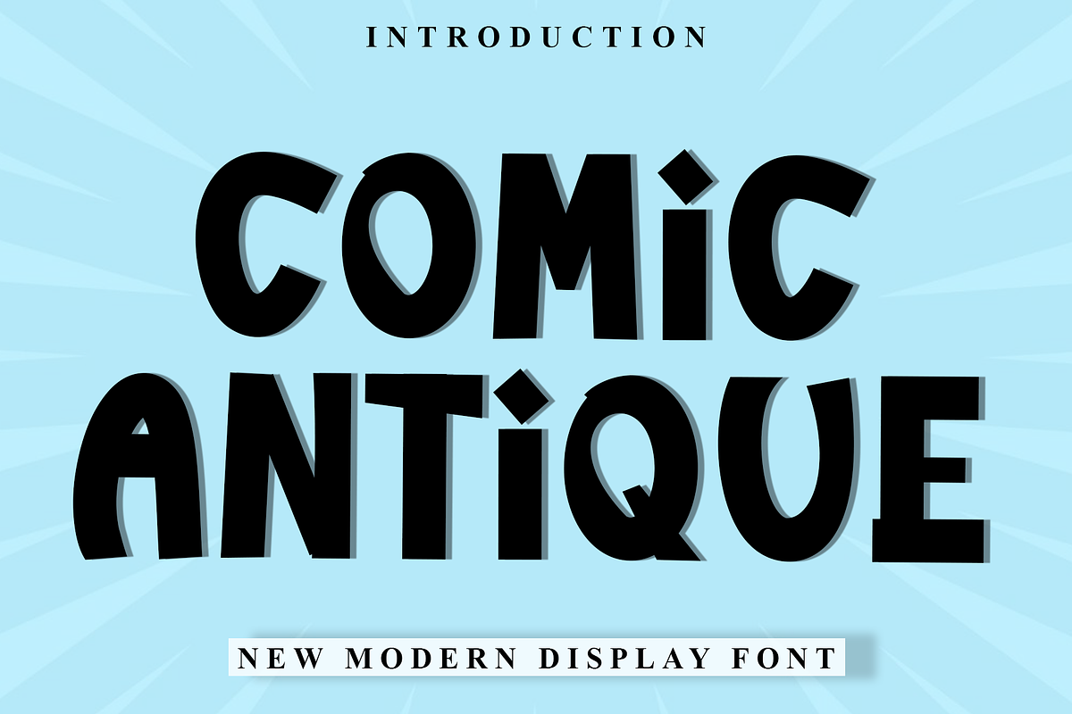 Comic Antique, a Script Font by InermediaSTUDIO (Photo 1 of 8)