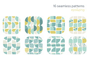 Vintage geometry patterns collection, a Pattern Graphic by lisa_kalev (Thumbnail 9 of 14)