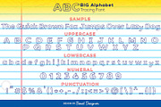 Big Alphabet Tracing, a Font by Beast Designer (Thumbnail 2 of 2)