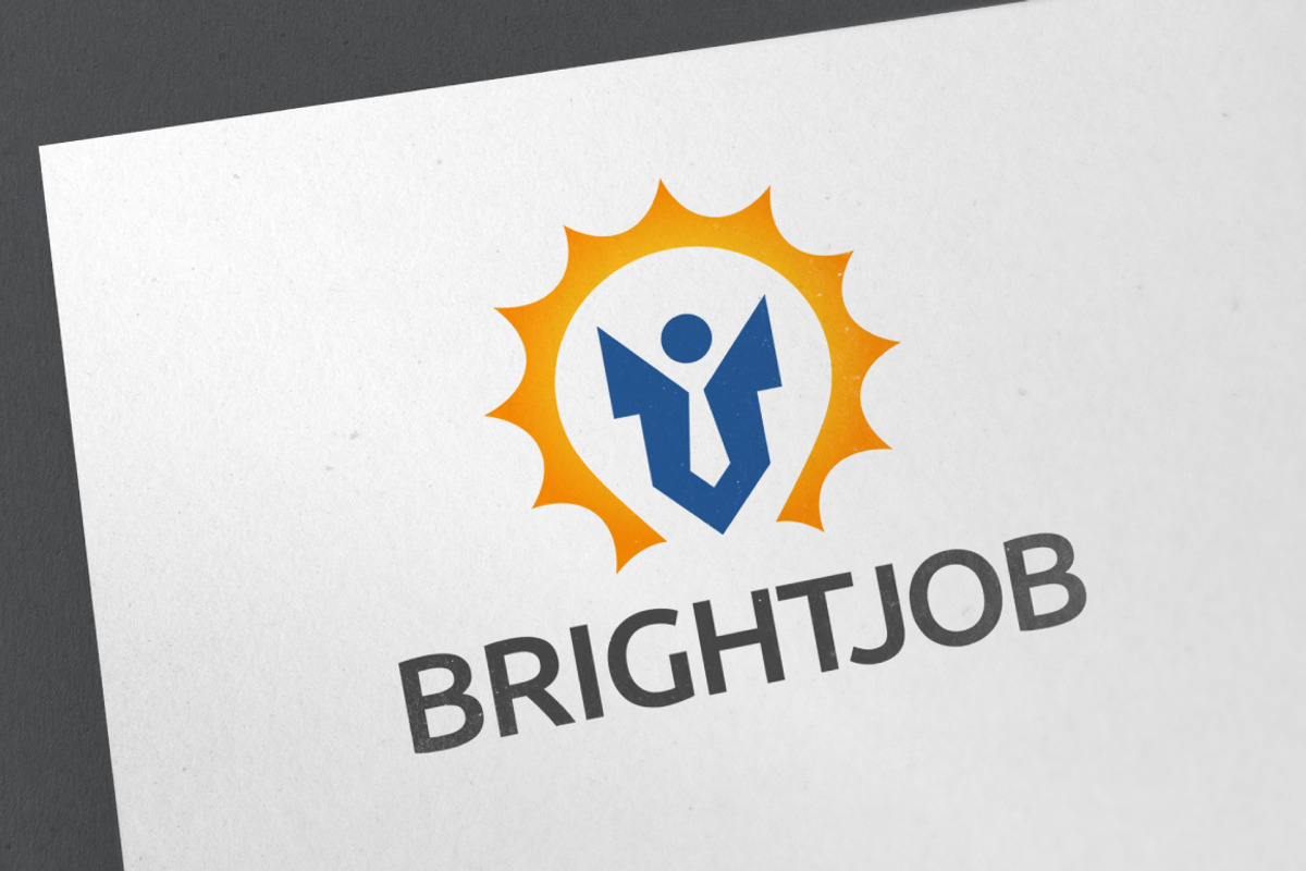 Bright Job Logo, a Branding & Logo Template by emotions76 (Photo 1 of 3)