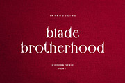 Blade Brotherhood Classic Serif Font, a Serif Font by UICreative (Thumbnail 1 of 5)