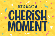 Cherish Moment, a Font by Orenari (Thumbnail 1 of 6)