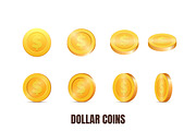 Coins Vector Pack, a Graphic by Max Letters (Thumbnail 2 of 7)