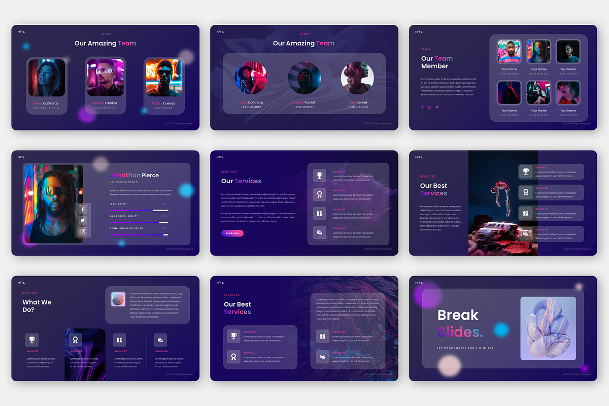 NFT Marketplace – Creative, a Presentation Template by Monsgraph Creative Studio (Photo 2 of 5)