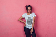 T-Shirt Mock-Up Vol.26 2017, a Shirt Mockup by Freeman Studio (Thumbnail 10 of 26)