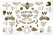 Gasline & extra Vector, a Sans Serif Font by addictype (Thumbnail 5 of 5)
