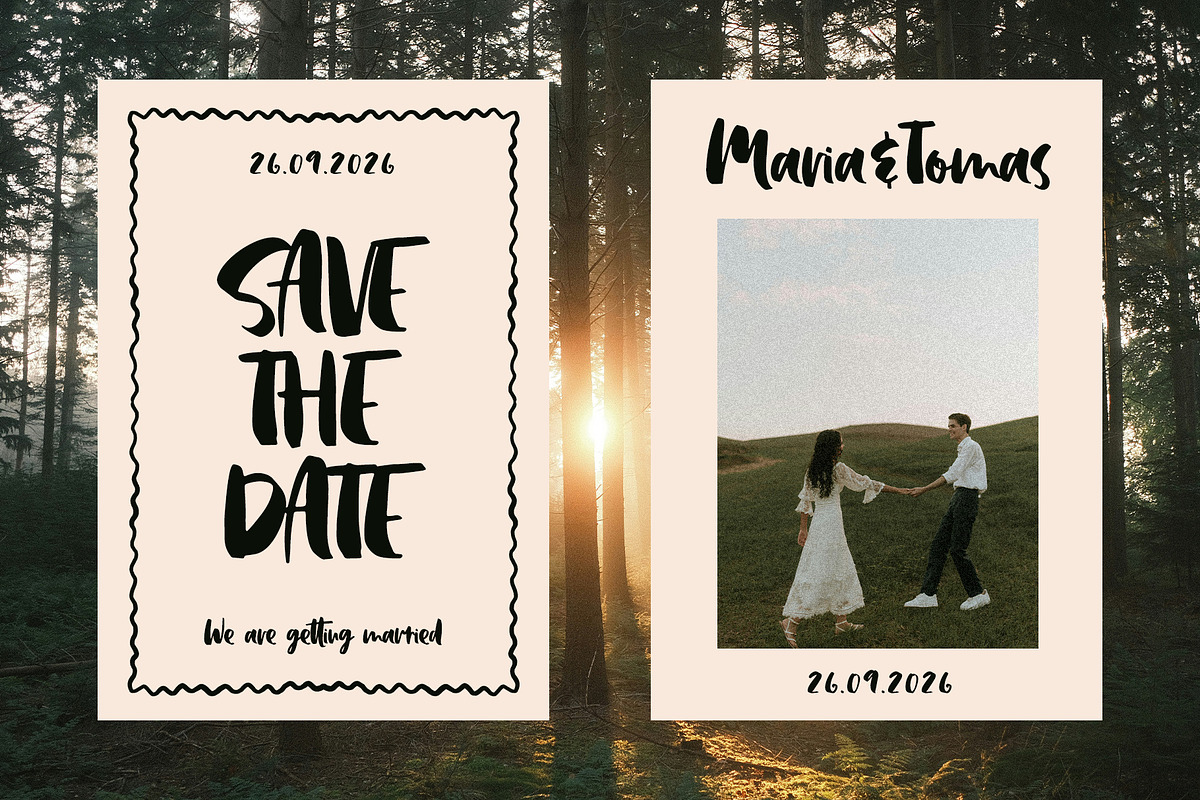 Bailey bold brush font, a Handwritten Font by BilberryCreates (Photo 14 of 16)