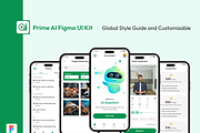 Prime AI App UI Kit, an UI Kit Template by Futurelens (Thumbnail 1 of 6)