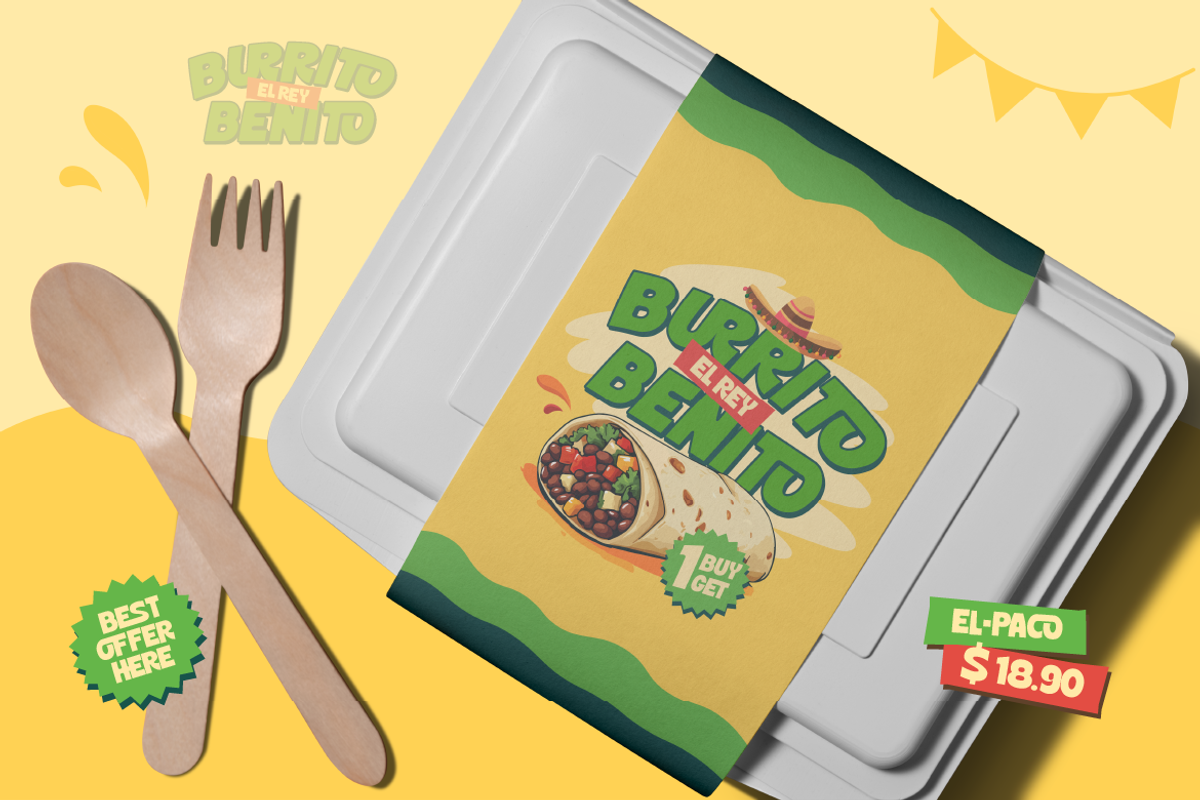 Jafitos - Food Display Font, a Sans Serif Font by Burntilldead (Photo 6 of 12)