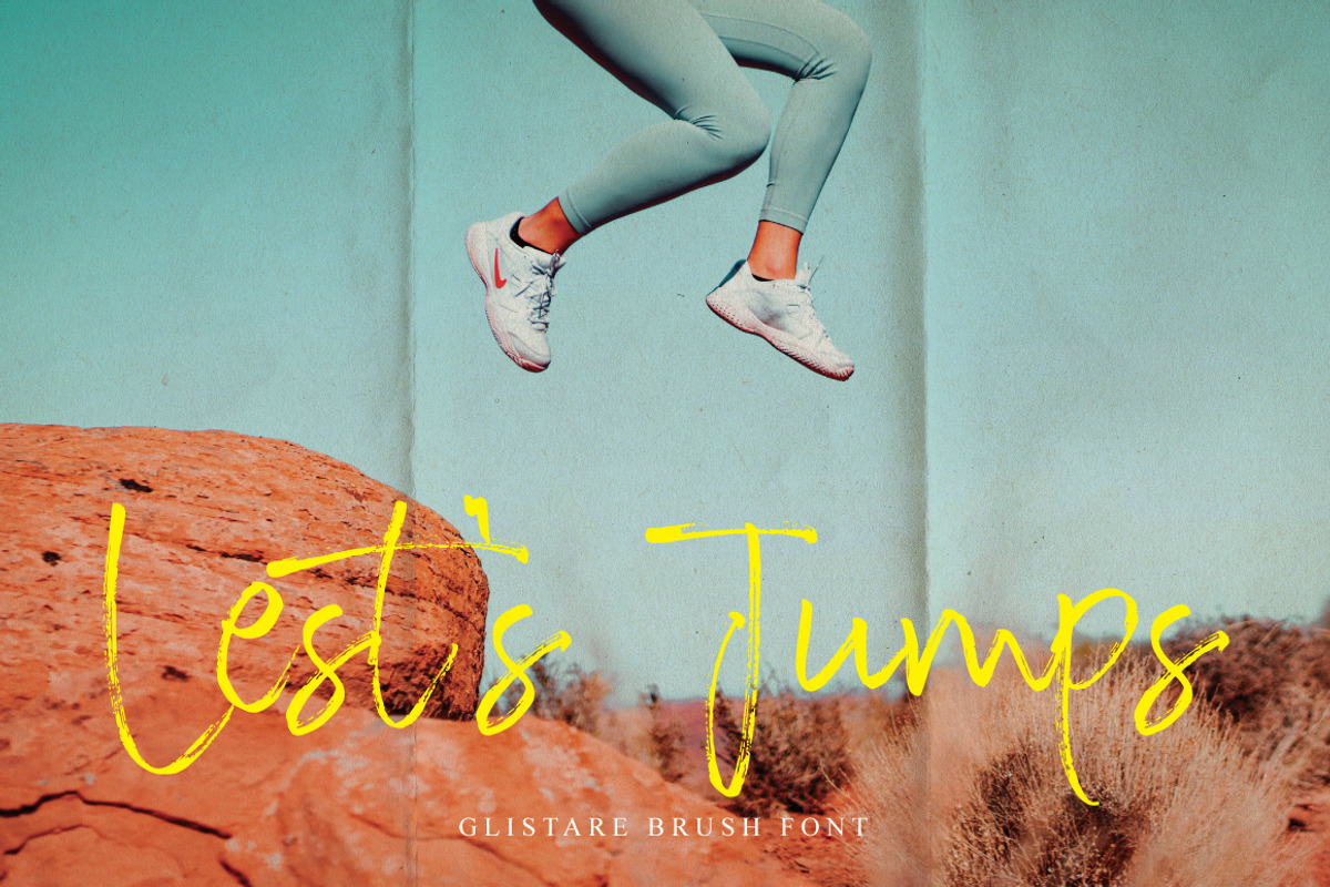 Glistare Brush - Carefree Brush, a Handwritten Font by tebaltipislab (Photo 4 of 10)
