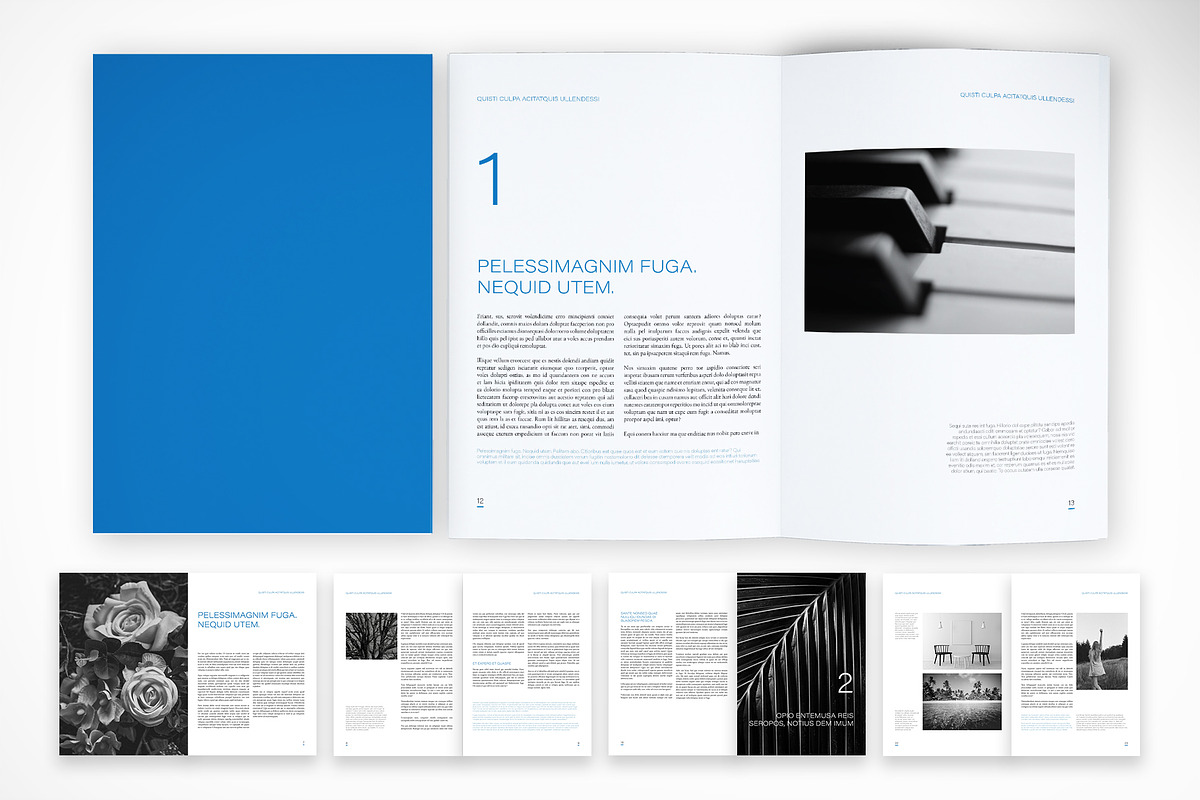 Corporate Report, a Print Template by McLittle Stock (Photo 1 of 5)