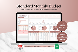 Standard Monthly Budget - Neutral