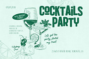 Diner Font Bundle - 30 Retro Fonts!, a Sans Serif Font by HipFonts (Thumbnail 7 of 10)
