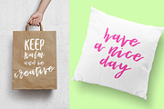 Happy Life, a Handwritten Font by supfonts (Thumbnail 4 of 7)