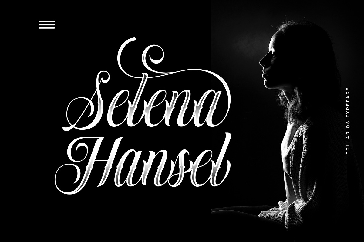 Dollarios - Calligraphy, a Script Font by INKSUN™ (Photo 2 of 8)