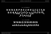 Gadesly Elegant Display Font, a Blackletter Font by RantautypeStudio (Thumbnail 12 of 13)
