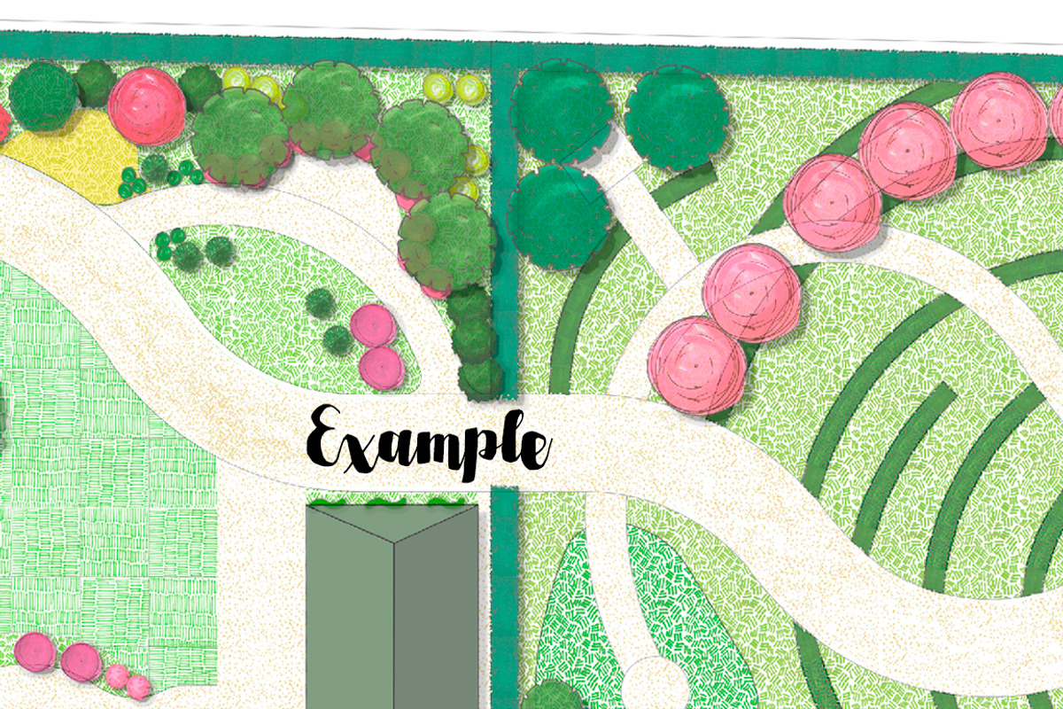 Elements for landscape planning vol2, an Illustration by Lina_Lisichka (Photo 1 of 4)