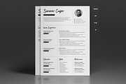 Resume/CV, a Resume Template by Creatune (Thumbnail 1 of 3)