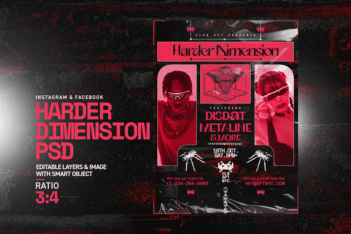Harder Dimension - Hard Techno Event