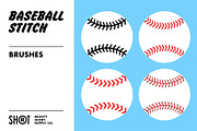 Baseball Stitch Pattern Brushes For, a Brush Add-On by MightySHORT (Thumbnail 3 of 3)