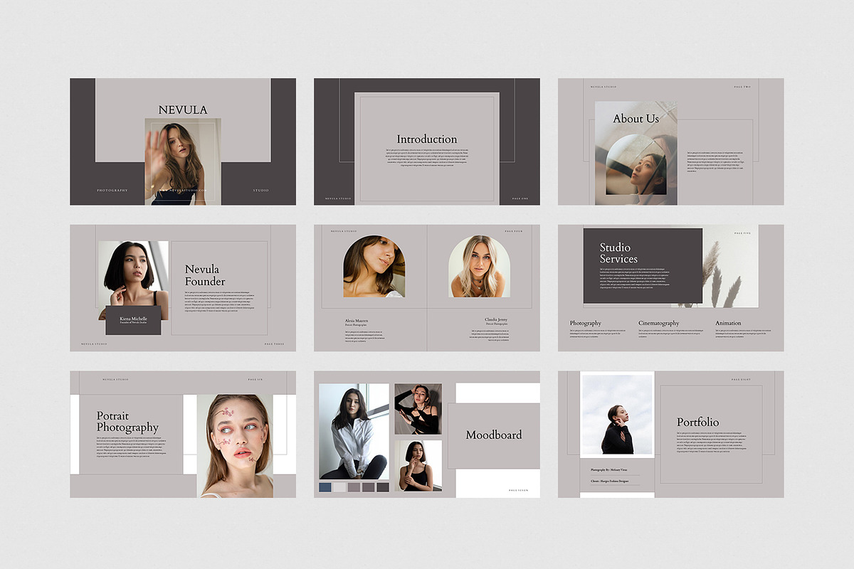 Nevula - Powerpoint Template, a Presentation Template by eunavia (Photo 6 of 6)
