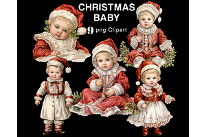 Christmas Baby PNG Clipart