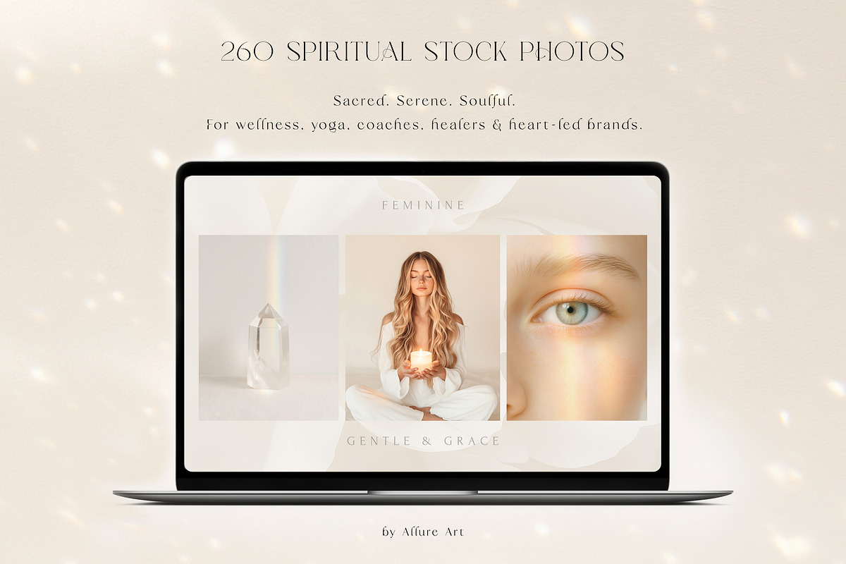 260 Light Spiritual Stock Images, a Beauty & Fashion Photo by Allure Art (Photo 15 of 46)