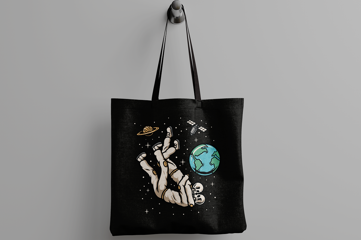 Floating Skeletons in Space, an Object Illustration by nomlimo.com (Photo 2 of 3)