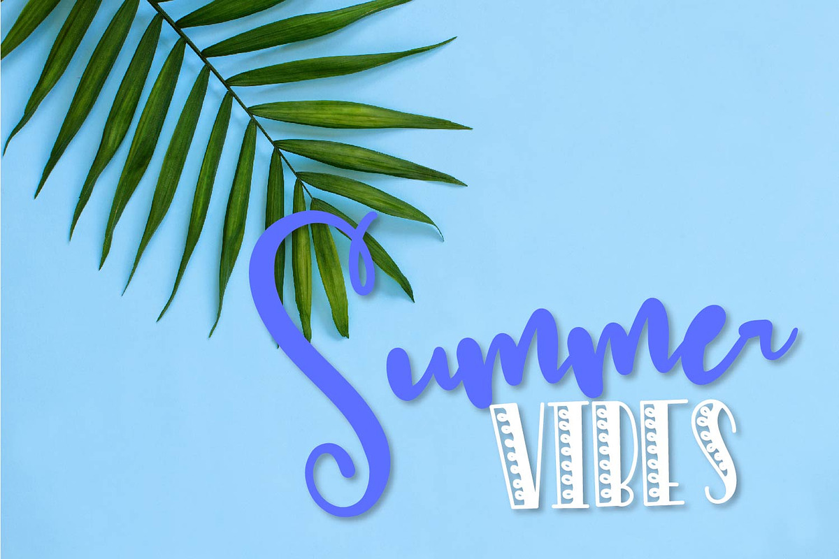 Daisy Duo - Script & Print Fonts preview 2