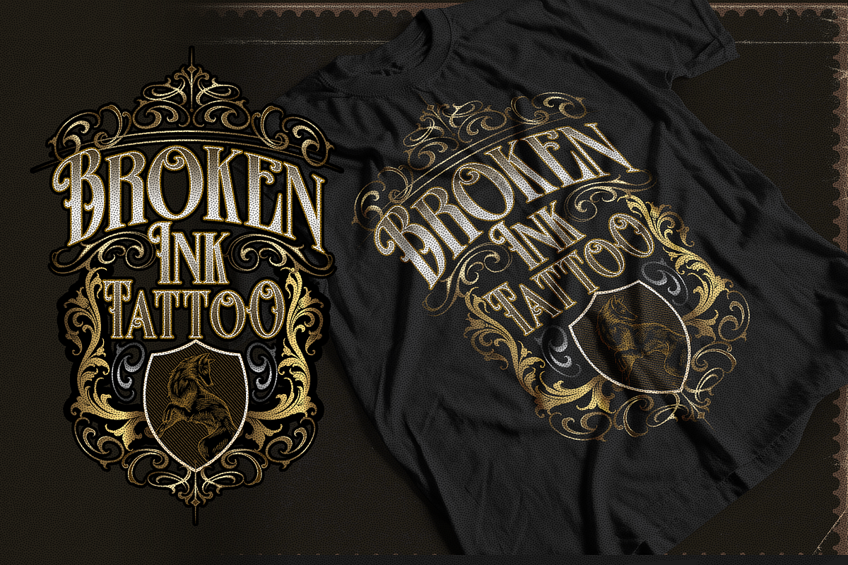 Famous Flames, a Blackletter Font by dansdesign (Photo 5 of 9)