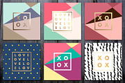Minimal Romantic Logo in frame, a Texture Illustration by Olha Kostiuk (Thumbnail 2 of 3)