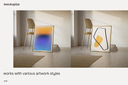 4x5 Leaning Chair Frame Mockup, a Household Mockup by mockupize (Thumbnail 5 of 7)