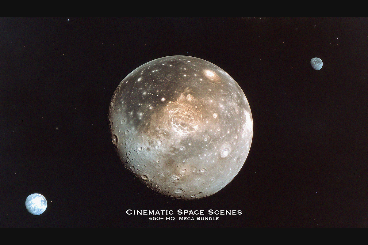 SALE! 650+ Cinematic Space Scenes, a Background Graphic by Lilithcollageart (Photo 2 of 28)