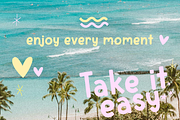 Lucky Girls Club Handwritten Sans, a Handwritten Font by Kaya Fonts (Thumbnail 15 of 25)