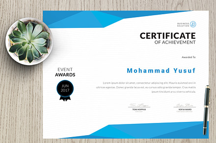 Certificate vm4