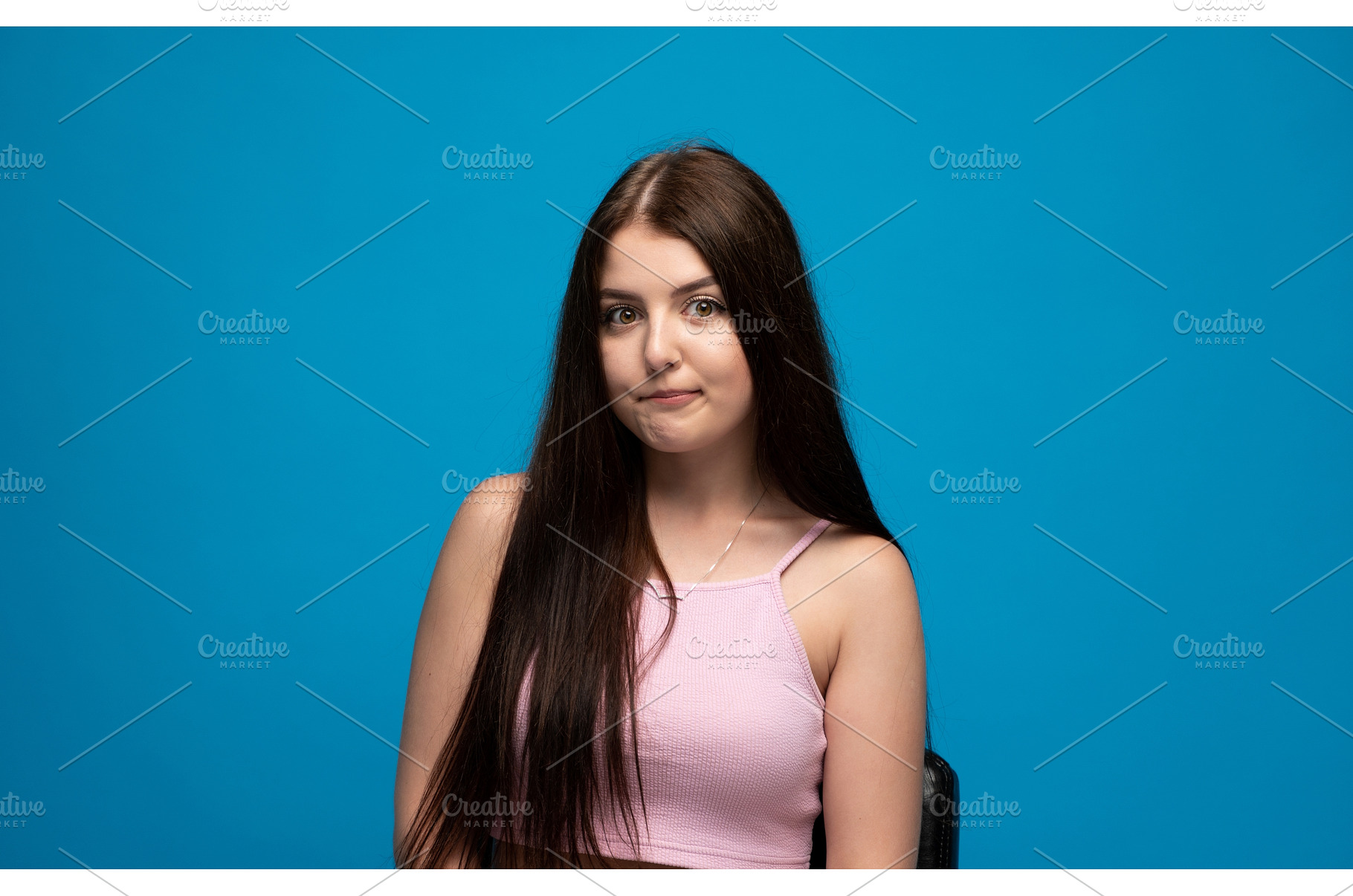 Young woman doubting, feeling, a Person Photo by volodymyrshtun13795