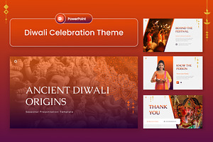 Diwali Celebration Theme PowerPoint, a Presentation Template by Antstheme
