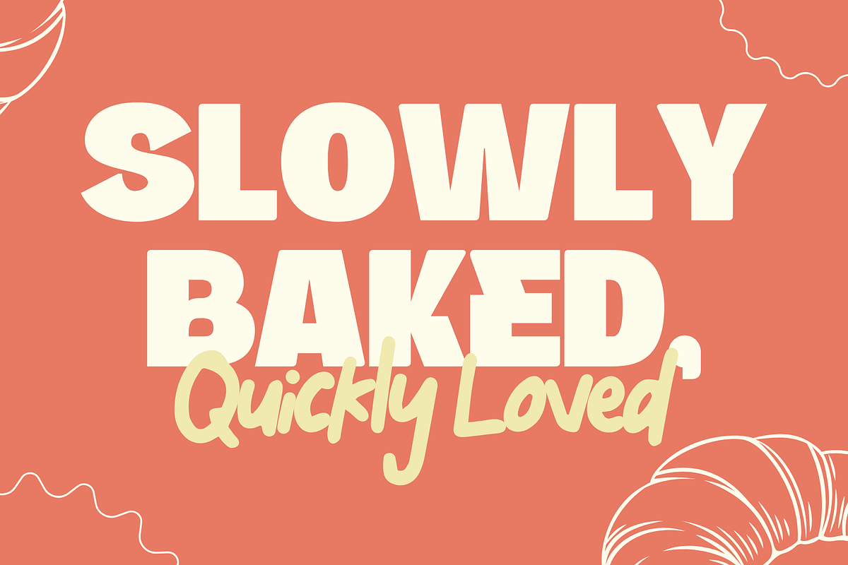 Food Delicious - Branding Logo Font, a Sans Serif Font by Nirmana Visual (Photo 9 of 13)