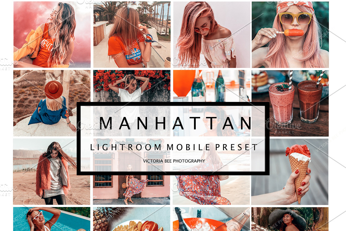 5 Lightroom Mobile Presets MANHATTAN