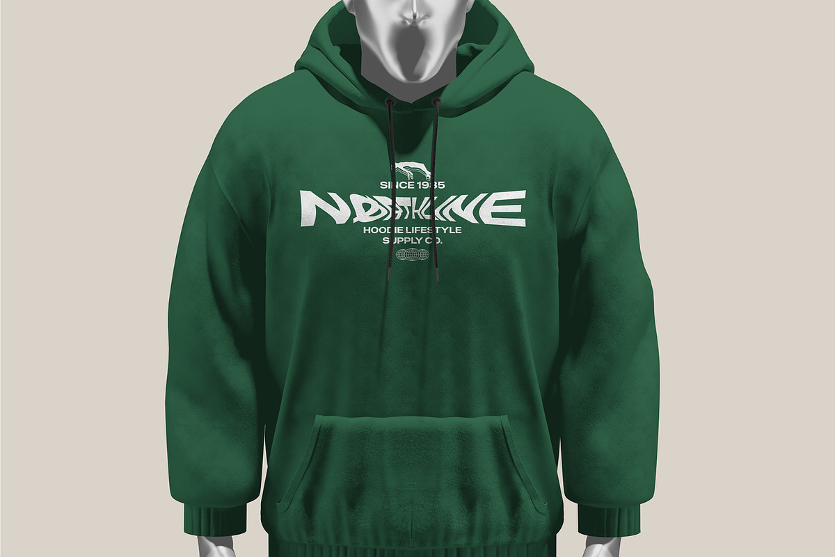 Hoodie lifestyle Mockup, a Hoody Mockup by Unerispace (Photo 2 of 5)