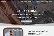 Social Media Wix Website Template, a Wix Template by Deepa Template Studio (Thumbnail 6 of 16)