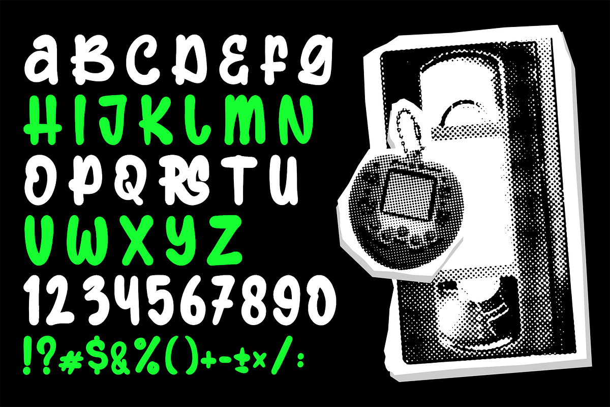 Crusher Croock Marker Graffiti Displ, a Handwritten Font by dansdesign (Photo 2 of 8)