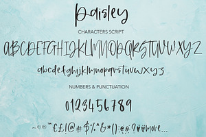 Paisley Handwritten Font