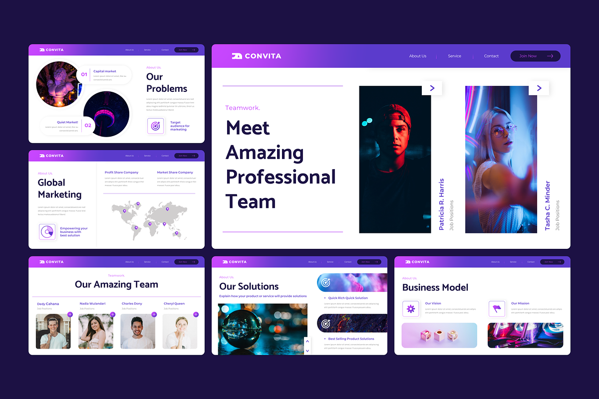 Convita - Business Pitch Deck, a Presentation Template by YossyOneStd (Photo 6 of 7)