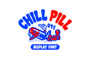 CHILL PILL, a Font by MightySHORT (Thumbnail 1 of 2)