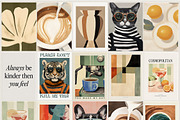 Modern Eclectic Prints & Poster, a Background Graphic by Laras Wonderland (Thumbnail 6 of 9)